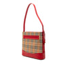 Burberry Haymarket Check Canvas Shoulder Bag Secondhand