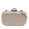 Alexander McQueen Crystal Embellished Satin Spider Clutch Secondhand