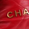 Secondhand Chanel 22 Red Leather Bag