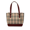 Burberry House Check Canvas Tote Secondhand
