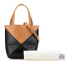 LOEWE Mini Bicolor Calfskin Puzzle Fold Tote Secondhand