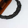 Secondhand Gucci Bamboo Orange Leather Bag
