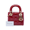 Dior Mini Patent Cannage Lady Dior Secondhand