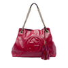 Gucci Medium Patent Soho Chain Tote Secondhand