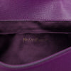Saint Laurent Textured Leather Chyc Ligne Clutch Secondhand