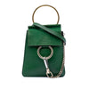 Chloé Mini Calfskin and Suede Faye Bracelet Bag Secondhand