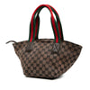 Gucci GG Canvas Web Tote Secondhand