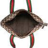 Gucci GG Canvas Web Tote Secondhand