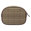 Secondhand Burberry Nova Check Beige Canvas Bag