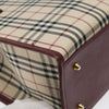 Secondhand Burberry Nova Check Beige Canvas Bag