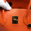 Hermès Clemence Birkin Retourne 35 Secondhand