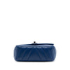 Chanel Mini Caviar Chevron Data Center Envelope Flap Secondhand