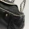 Secondhand Chanel Mademoiselle Black Leather Bag
