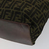 Secondhand Fendi Zucca Brown Canvas Bag