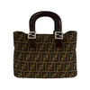 Fendi Small Zucca Canvas Twins Tote Secondhand