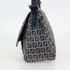 Secondhand Fendi Mamma Baguette Navy Canvas Bag
