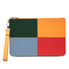 Burberry Leather Colorblock Clutch Secondhand