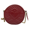 Secondhand Gucci Marmont Red Leather Bag