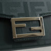 Secondhand Fendi Baguette Green Leather Bag