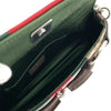 Gucci Small GG Canvas Horsebit Web Chain Satchel Secondhand
