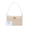 Prada Mini Spazzolato Leather Shoulder Bag Secondhand