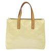 Secondhand Louis Vuitton Reade Beige Patent Leather Bag