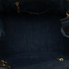Prada Denim Canapa Logo Satchel Secondhand