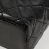 Secondhand Chanel Quilted Black Leather Bag