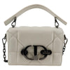 Secondhand Dior 30 Montaigne White Leather Bag