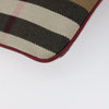 Secondhand Burberry Nova Check Beige Canvas Bag