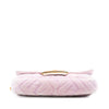 Fendi Mini Zucca Embossed Velvet Baguette Satchel Secondhand