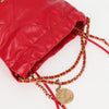 Secondhand Chanel 22 Red Leather Bag
