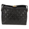 Secondhand Chanel Quilted Black Leather Bag