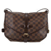Secondhand Louis Vuitton Saumur Brown Canvas Bag