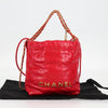 Secondhand Chanel 22 Red Leather Bag