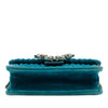 Miu Miu Matelasse Velvet Crystal Embellished Crossbody Secondhand