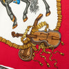 Hermès Les Fetes du Roi Soleil Silk Scarf 90 Secondhand