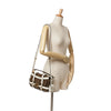 Fendi Zucca Glazed Fabric Cage Baguette Satchel Secondhand