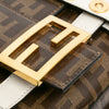 Fendi Zucca Glazed Fabric Cage Baguette Satchel Secondhand