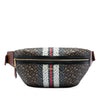 Burberry TB Monogram E Canvas Stripe Sonny Belt Bag Secondhand