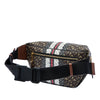 Burberry TB Monogram E Canvas Stripe Sonny Belt Bag Secondhand