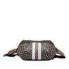 Burberry TB Monogram E Canvas Stripe Sonny Belt Bag Secondhand