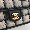 Secondhand Chanel Single flap White Leather Bag