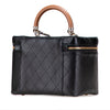 Chanel Large Quilted Lambskin Knock On Wood Vanity Case Secondhand