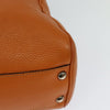 Secondhand Gucci Bamboo Orange Leather Bag