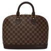 Secondhand Louis Vuitton Alma Brown Canvas Bag