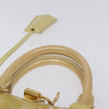 Secondhand Louis Vuitton Alma Yellow Patent Leather Bag
