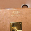 Hermes Birkin Handbag Brown Courchevel with Gold Hardware