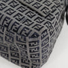 Secondhand Fendi Mamma Baguette Navy Canvas Bag