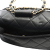 Chanel CC Quilted Lambskin Top Handle Flap Bag Secondhand
